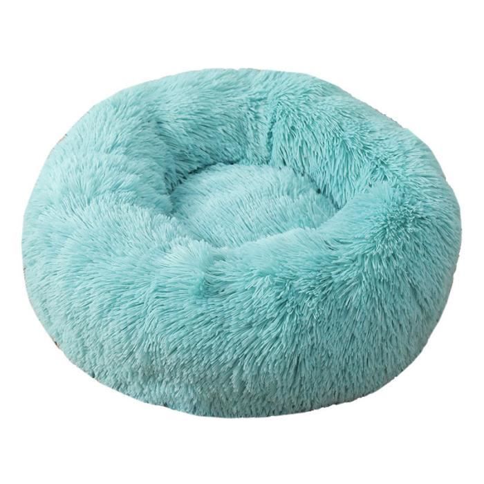 Comparer les prix de RNGCPTO Lit de Panier COUSSIN Pour Chat et Chien,Lit Rond en Peluche Douce et Confortable Panier Pour Chat Chien 50cm -bleu clair