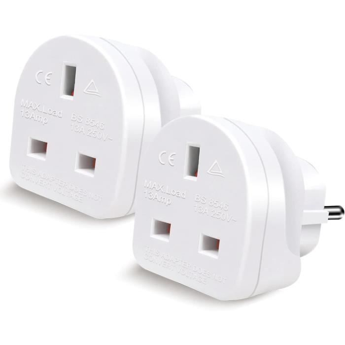 Adaptateur De Voyage France Vers Italie - Gamme Bulle- BB0162 - LTE Design - Leach Travel Europe