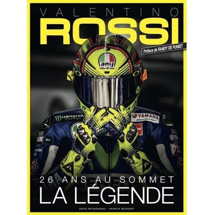 Livre Valentino ROSSI - 26 ans au sommet - La Légende