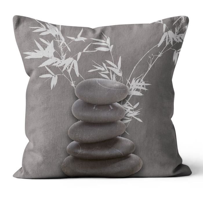 Black 18 /"Résistant à L/'Eau Extérieur Housse Coussin Décoratif rempli avec jardin pads