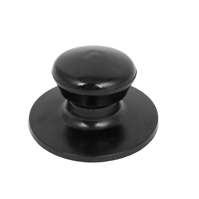 Plastique Couvercle de Poêle Casserole Poignée Bouton de Couvercle Manche  2,4 diamètre Noir - Cdiscount Maison