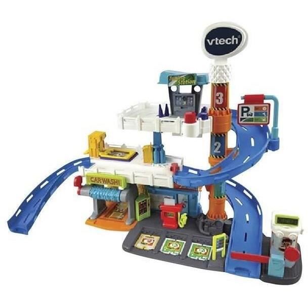 Garage interactif Tut Tut Bolides VTECH - 3 étages et 6 zones magiques -  Cdiscount Jeux - Jouets