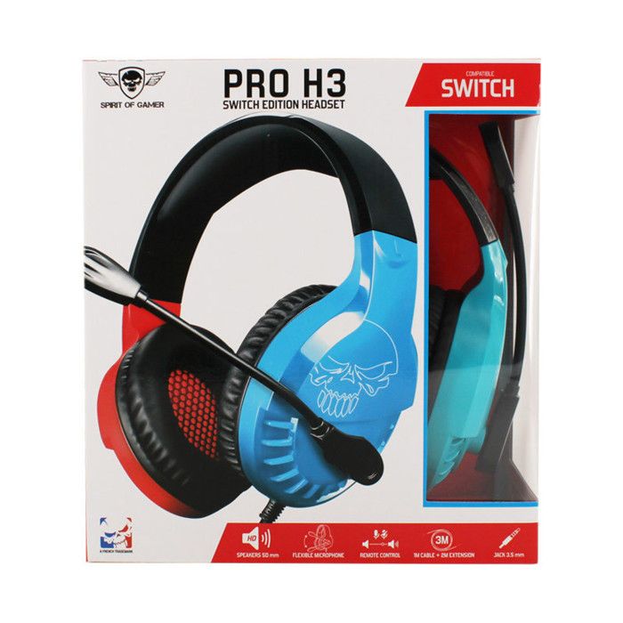 Casque Spirit Of Gamer Gaming Pro H3 Switch Edition Neuf - vue 4