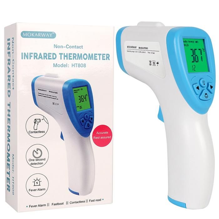 Comparer les prix de TD® Thermomètre infrarouge Thermomètre frontal infrarouge numérique sans contact numérique pour bébé, adulte, enfant