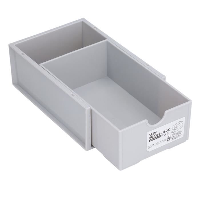 Meuble De Rangement 5 Tiroirs Macaron – Grande Capacité 31x26x10cm, Plastique PP Robuste, Idéal Chambre Bureau Salon
