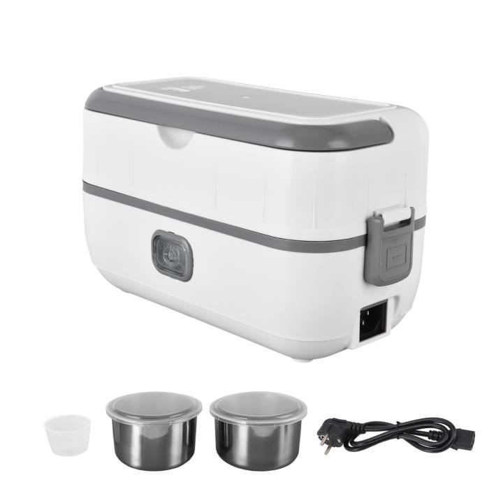 Boîte à lunch électrique - TD® - 1,5L - Acier inoxydable - 220V/12V