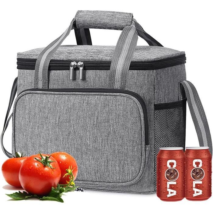 Sac Réfrigéré Camping Sac Isotherme KAEFUYS 30 L - Glacière Souple Pour Pique-nique, Camping Et Voyage Sac Pique-nique Famille