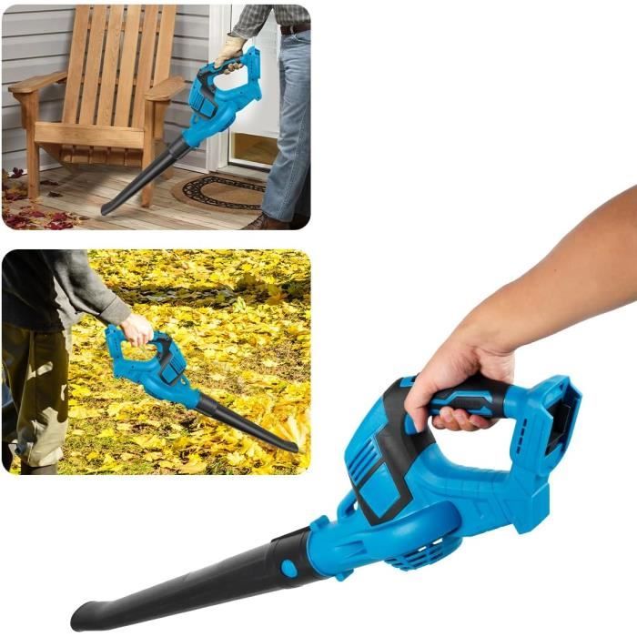 Souffleur De Feuilles Sans Fil 3000W - 150MPH, 2 Batteries, Léger 1.6kg