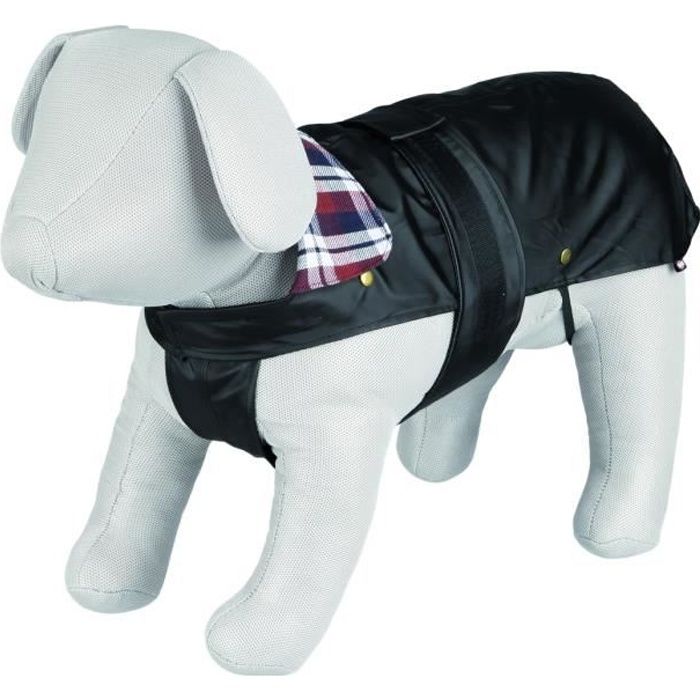TRIXIE Manteau Paris M: 50 cm noir pour chien