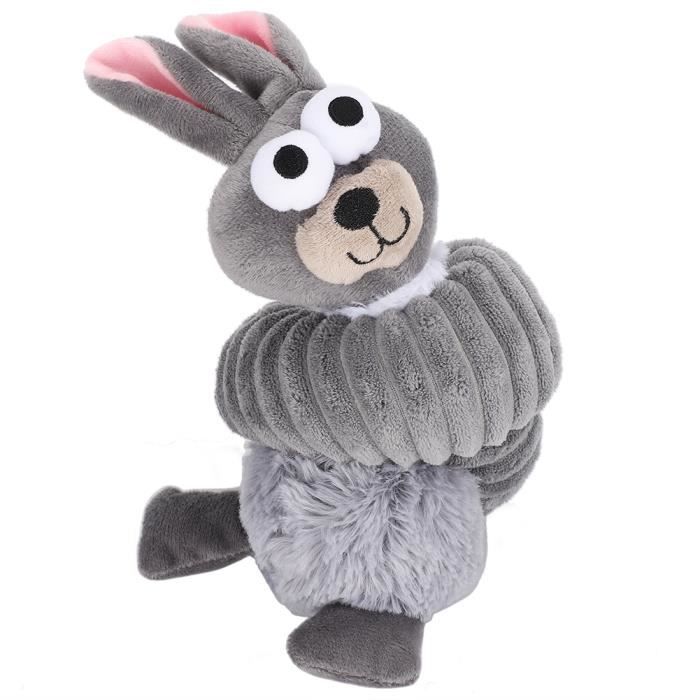 Jouet à Mâcher En Peluche Pour Chien Birtern – Avec Couineur – Taille S Ou L – Pour Petits, Moyens Et Grands Chiens