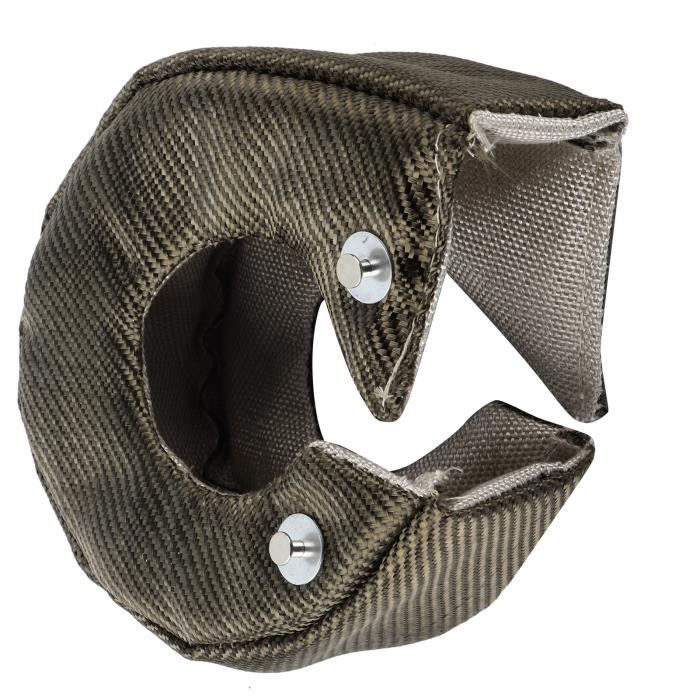 Couverture Turbo T3/T4 En Fibre De Verre Silicone - Isolation Thermique Turbocompresseur - Résiste Jusqu'à 1200°C - Pour Voiture Tuning