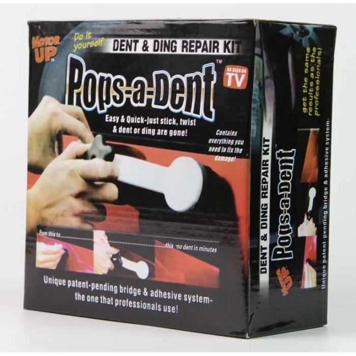 Kit De Débosselage Sans Peinture - Ventouse Et Tiges - Pour Réparer Les Petites Bosses Sur Voiture, Réfrigérateur...