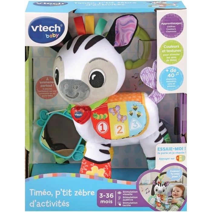 VTECH BABY - Timéo, P’tit Zèbre d’Activités