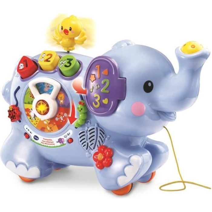 VTECH BABY - Trompette, mon Eléphant des Découvertes