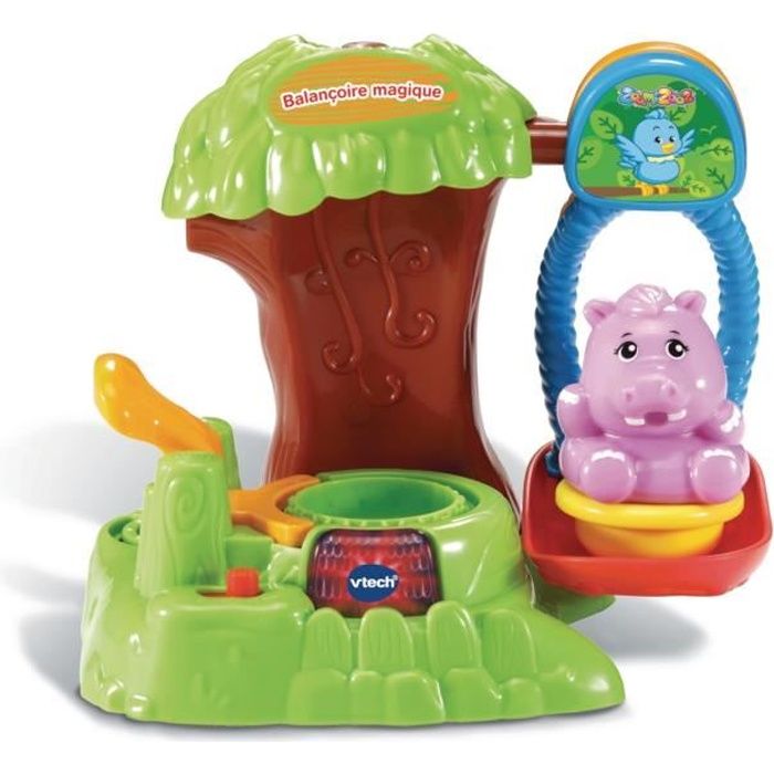 VTECH - ZOOMIZOOZ - Balançoire Magique - Jouet premier âge - Mixte - Extérieur