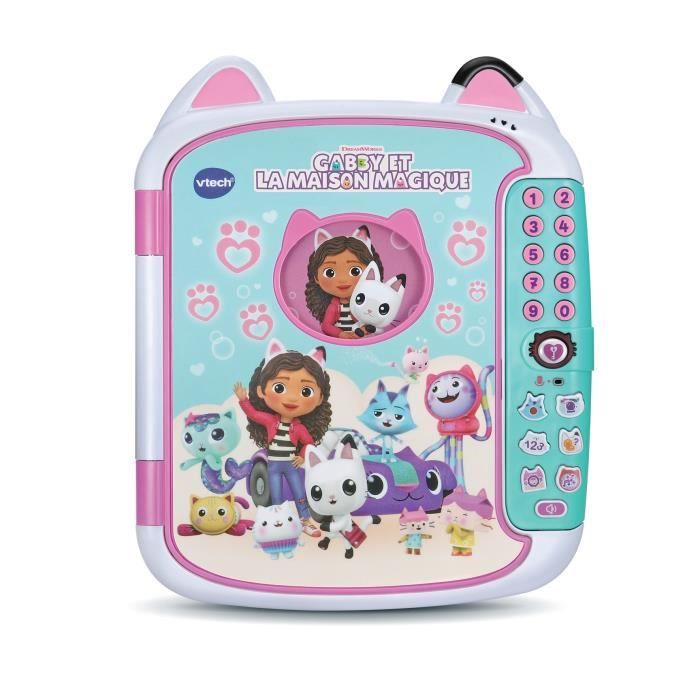 VTech - Gabby et La Maison Magique, Console Magi'Pocket, Mini Console