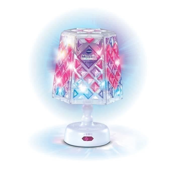 Lampe VTech 80-585005 – Mosaïc Magic Lights, Personnalisable, Dès 5 Ans