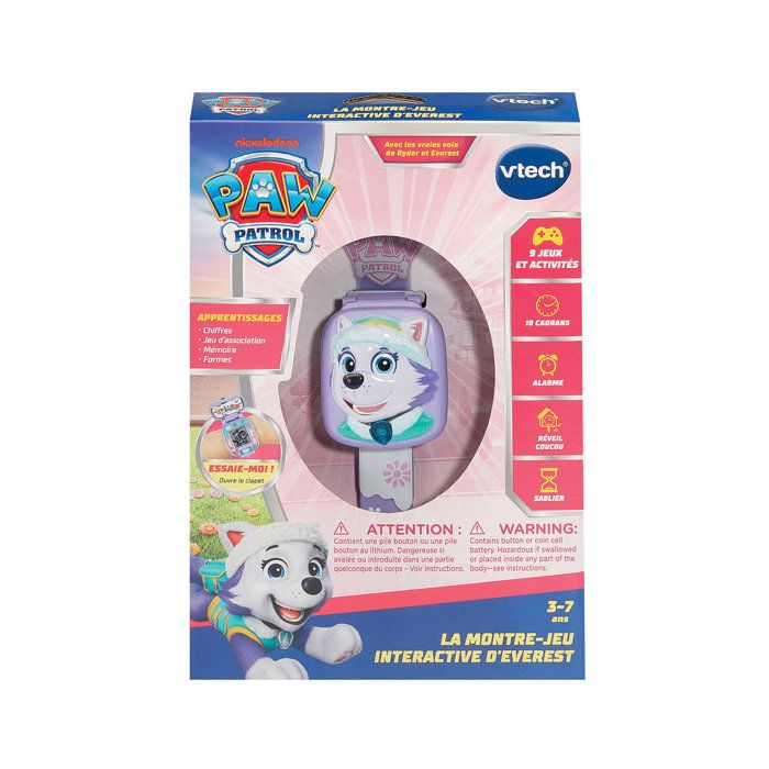 Montre Éducatif Vtech 80-591705 – 4 Jeux Éducatifs Pat' Patrouille - vue 2
