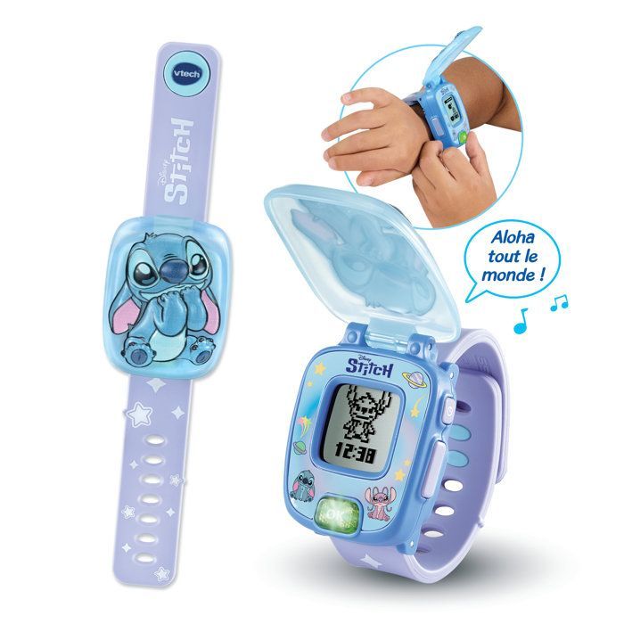 VTECH - STITCH - LA MONTRE-JEU INTERACTIVE - Multicolore