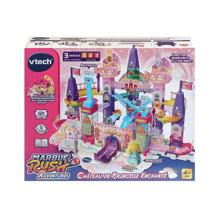 Vtech MARBLE RUSH ADVENTURES - CHÂTEAU DE PRINCESSE ENCHANTÉ