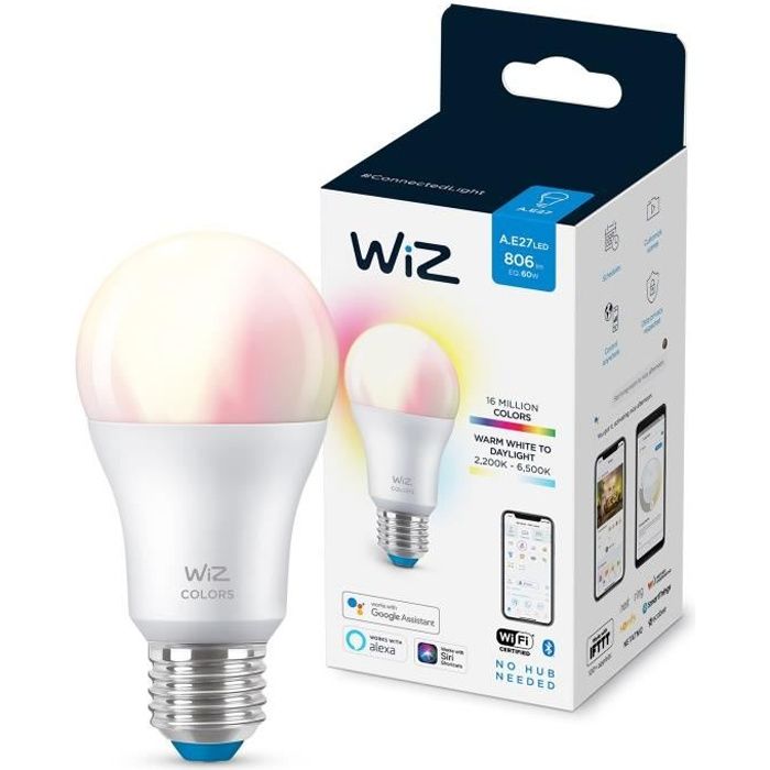 WiZ Ampoule connectée couleur E27 - vue 5