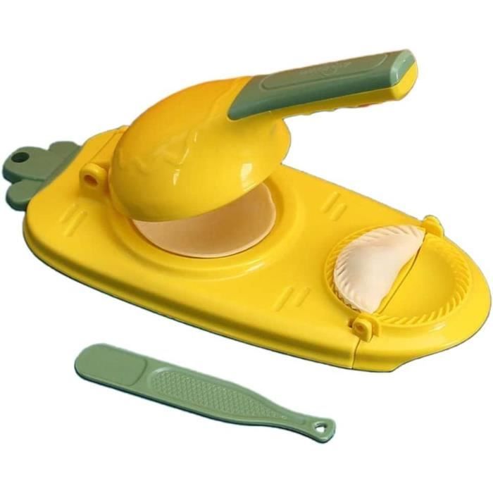 Machine à Raviolis Automatique 2-en-1 | Presse à Boulettes Maison | Moule à Dumplings | Polyvalente & Easy Clean