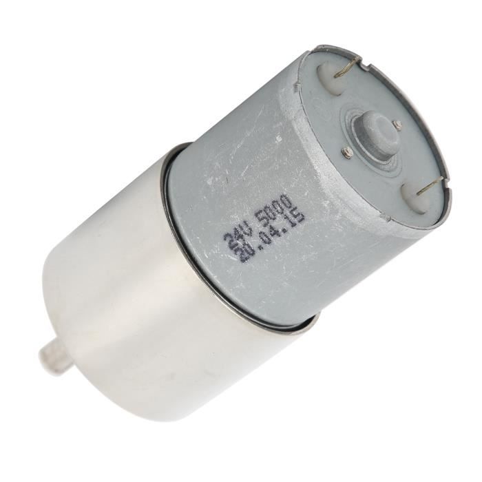 Moteur à Engrenage à Vis Sans Fin DC 12V 48E520 100RPM CW CCW - ZJCHAO - Jeux - Jouets