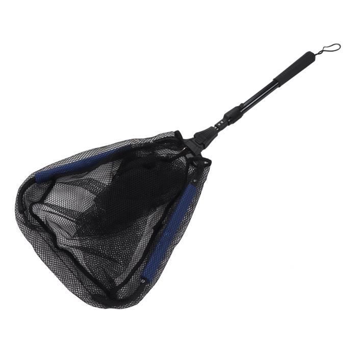 Epuisette De Pêche Pliable, Télescopique Filet Triangulaire 61 150 Cm 99343288