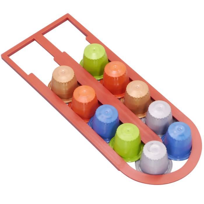 Support De Tasse Rotatif Avec Panier Pour 12 Tasses - Rangement En Métal De Capsules De Café, Bijoux, Colliers, Écouteurs, Montres, Clés