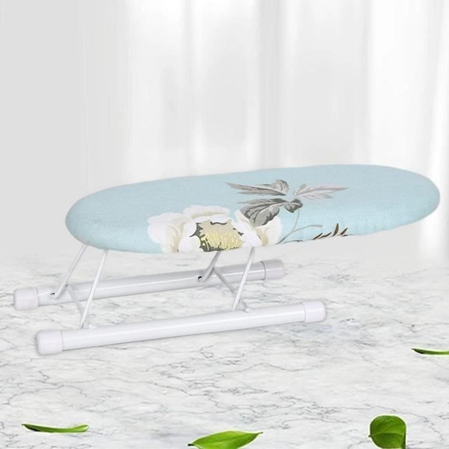 Planche à repasser de table portable jambes pliables couverture