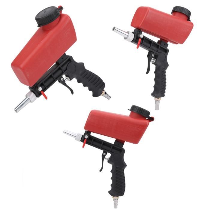 Kit De Sablage Pneumatique Avec Récupération De L'abrasif - 6 Pièces - Marque Silverline