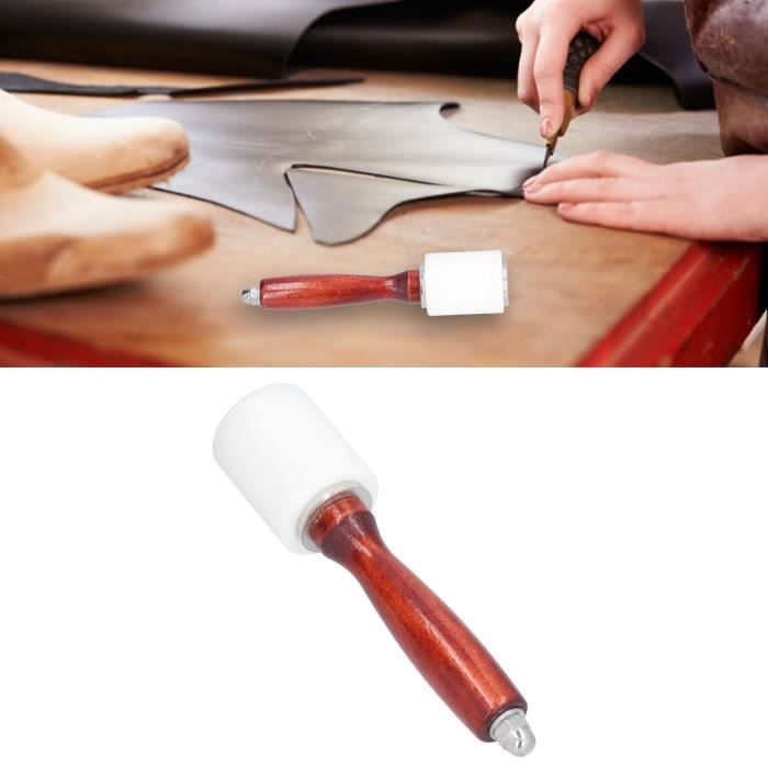 EJ.life Marteau à Découper En Cuir En Forme De T Outil à Main De