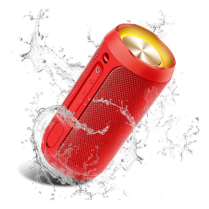 Enceinte Bluetooth Portable-Haut-parleur Bluetooth sans fil-Enceinte Étanche de Voyage/Fête Recharge