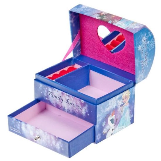 Boîte à bijoux enfant Reine des neiges , Elsa (1 tiroir ) 11 cm, idée  cadeau - Cdiscount Maison