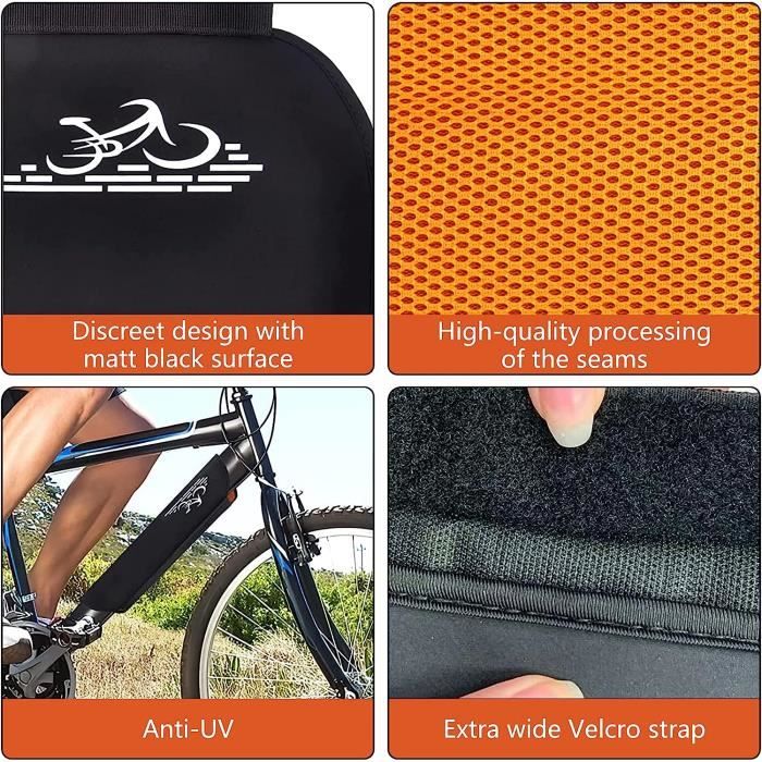 Housse de protection de batterie de vélo électrique, protection de batterie  de vélo électrique pour batterie