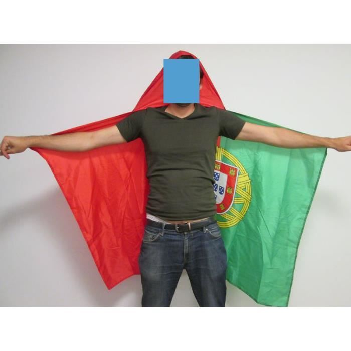 La Cape drapeau du BRESIL Fabrication Française Haute Qualité 145x90cm