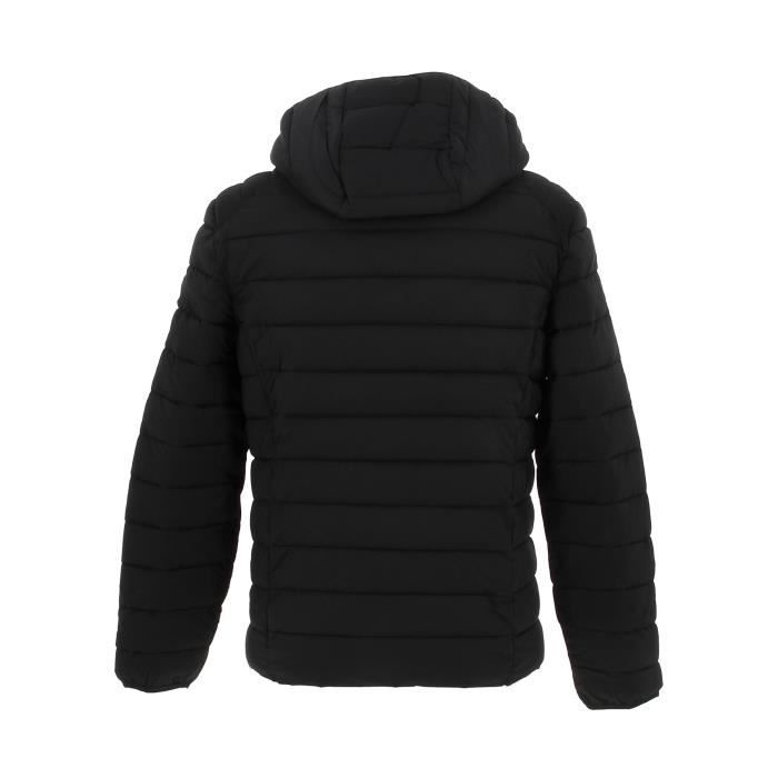 Veste stretch hoodie jacket noir homme - Guess