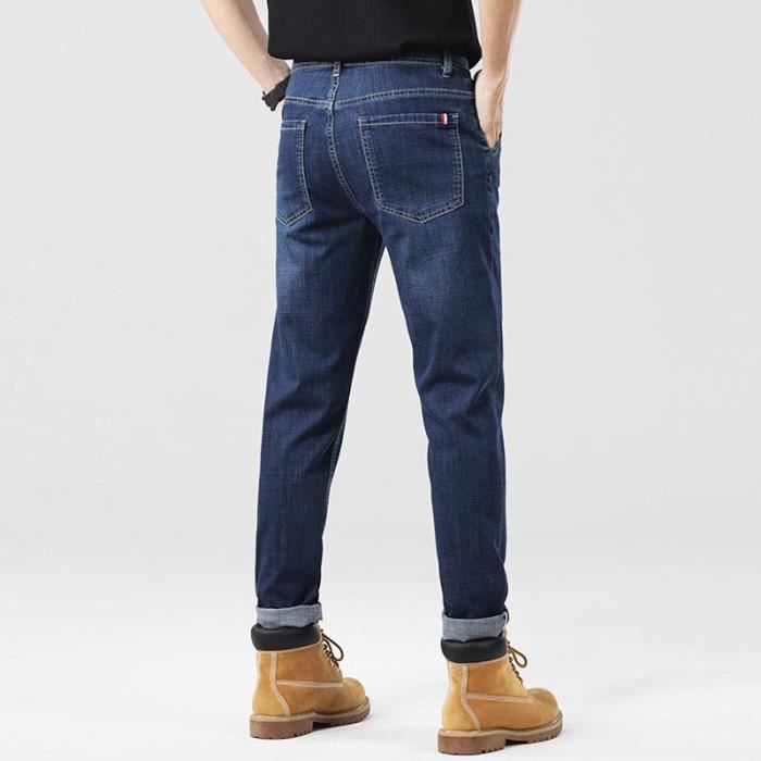 Jean's Caleçon BLEU-BONHEUR Taille 44 - Slim Stretch En Coton/élasthanne, Occasion Très Bon état