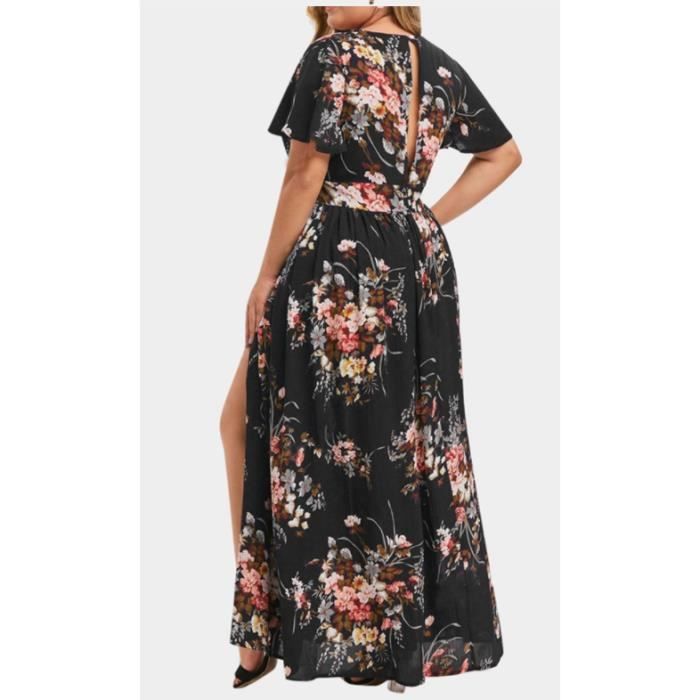 Robe Ete Femme Longue Boheme Style Grande Taille Robe De pour
