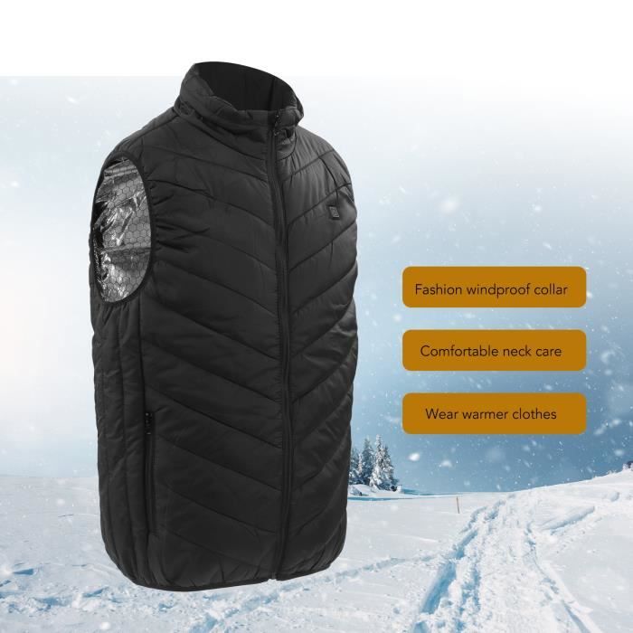 Veste Chauffante Wigo Gilet Chauffant Avec Batterie | Decathlon Blouson Chauffant Homme Avec Batterie Incluse
