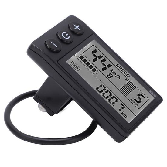 GXU panneau de compteur d'affichage LCD de vélo électrique Écran LCD de GXU panneau de compteur d'affichage LCD de vélo électrique Écran LCD de