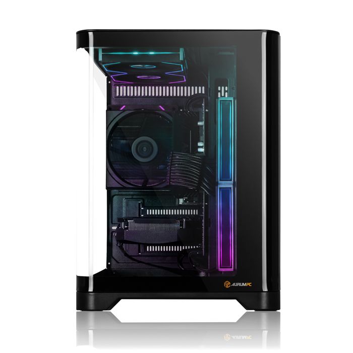 PC Gamer Complet Aurum - Intel I7-12700KF, RTX 5060 8Go, 32Go RAM, écran 27" - Prêt à Jouer Avec Windows 11
