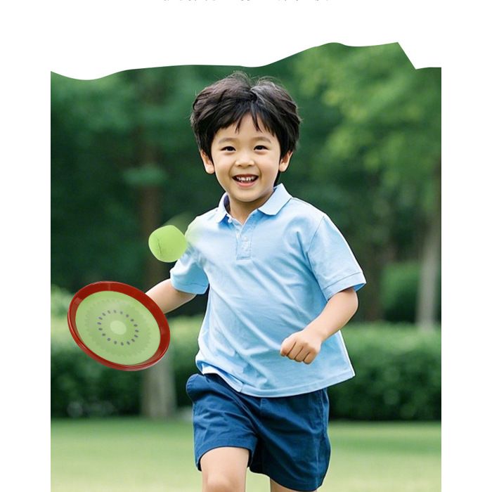 EHJRE Balle Avec Queue Sensorielle - Balle à Lancer Et Saisir Portable Pour Enfants, Orange Vert Rouge - Jeu Intérieur Extérieur