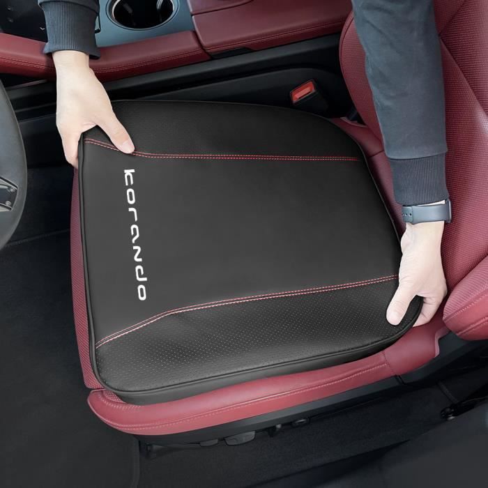 Coussin de siège de voiture haut de gamme Lofty Aim, coussin de siège de  conducteur avec mousse à mémoire confort et fond en caoutchouc