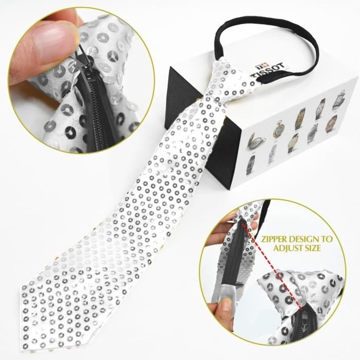 COOFANDY Gilet à Paillettes Pour Hoe - Coupe Ajustée - Col En V - Robe De Fête Brillante