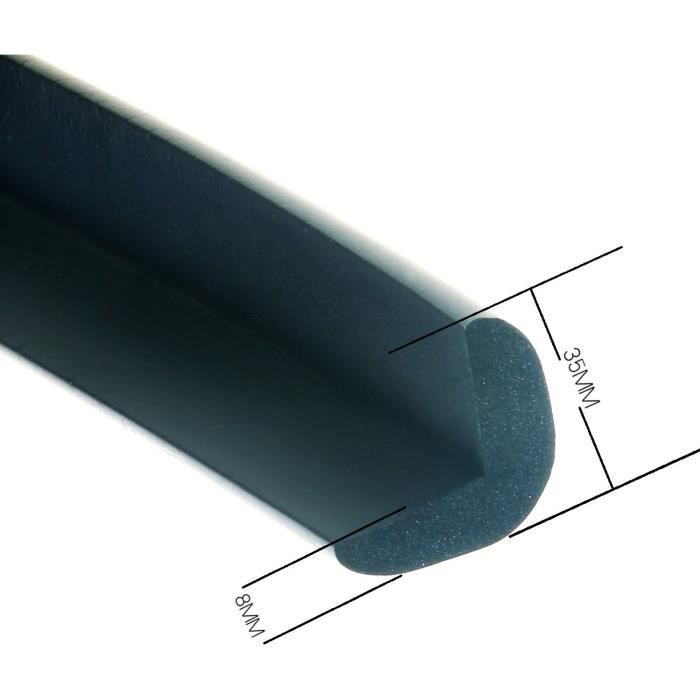 ANRO Tapis de bain en mousse souple - Antidérapant - En mousse souple