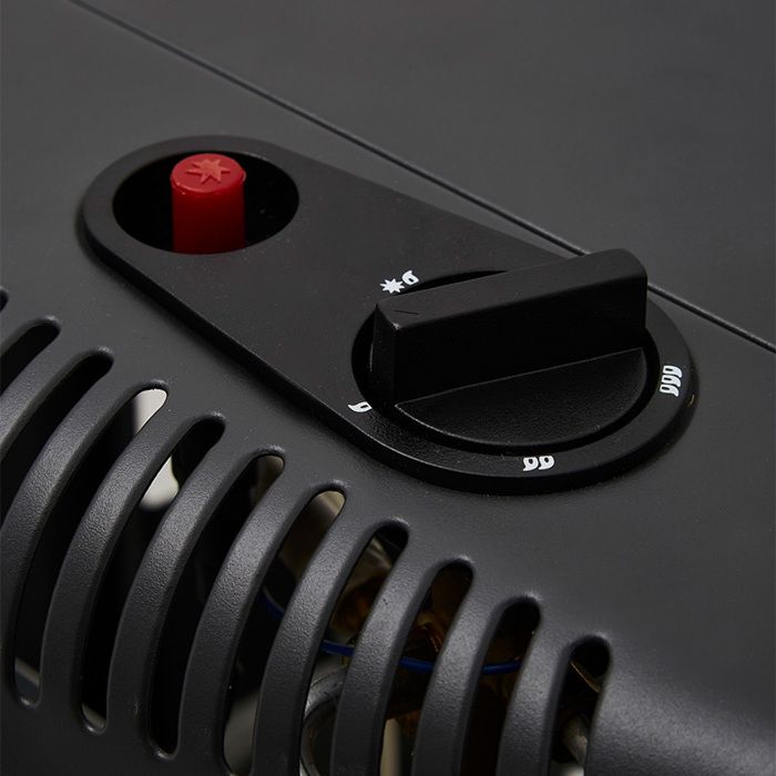 Chauffage d'appoint à gaz Ektor Mini FAVEX - Brûleur Céramique Infrarouge -  40 m², Noir - Cdiscount Bricolage