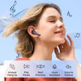 Ecouteurs Bluetooth sans Fil Ecouteurs Bluetooth 5.3 Écran LED ENC Réduction de Bruit Mic Hi-FI Son Stéréo IP6 Étanche.[Z11]-3