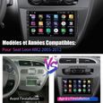 AWESAFE Autoradio Android 12 pour Seat Leon 2 MK2(2005-2012)[2Go+32Go]9 Pouces Écran Tactile avec GPS/Carplay Android-3