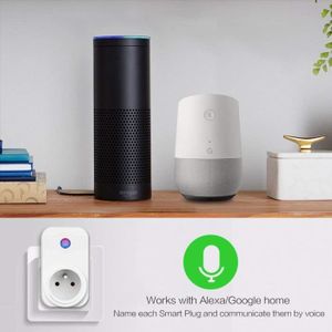 Prise intelligente électrique WiFi, prise Alexa, a... - Grandado